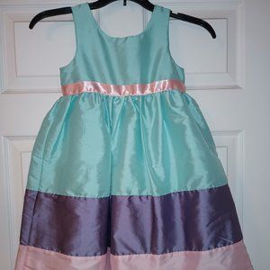 ATUN Pastel Striped Dress - Size 5/6
